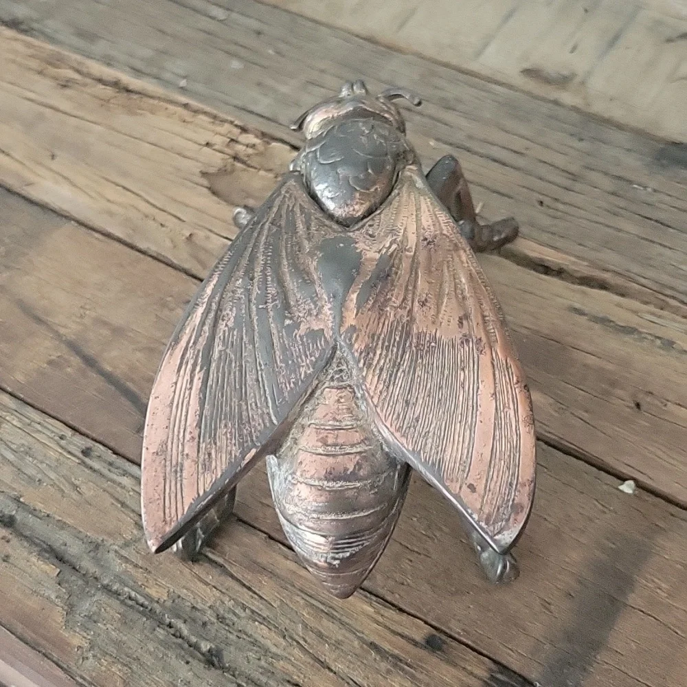 Vintage Brass Fly/Insect Ashtray/Trinket Holder